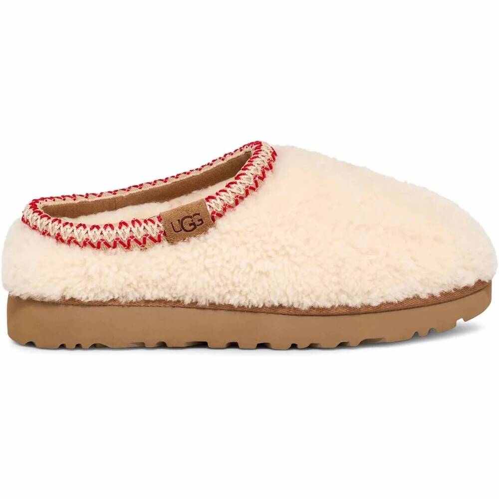 NEW UGG women's tasman maxi curly slipper in natural